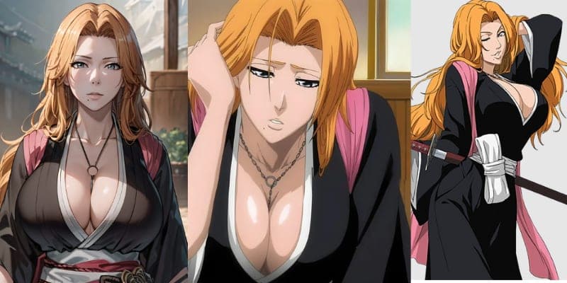 2. Rangiku Matsumoto – Charm Meets Heartache