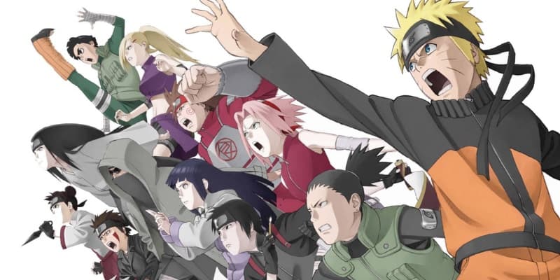 4. Naruto – Silhouette